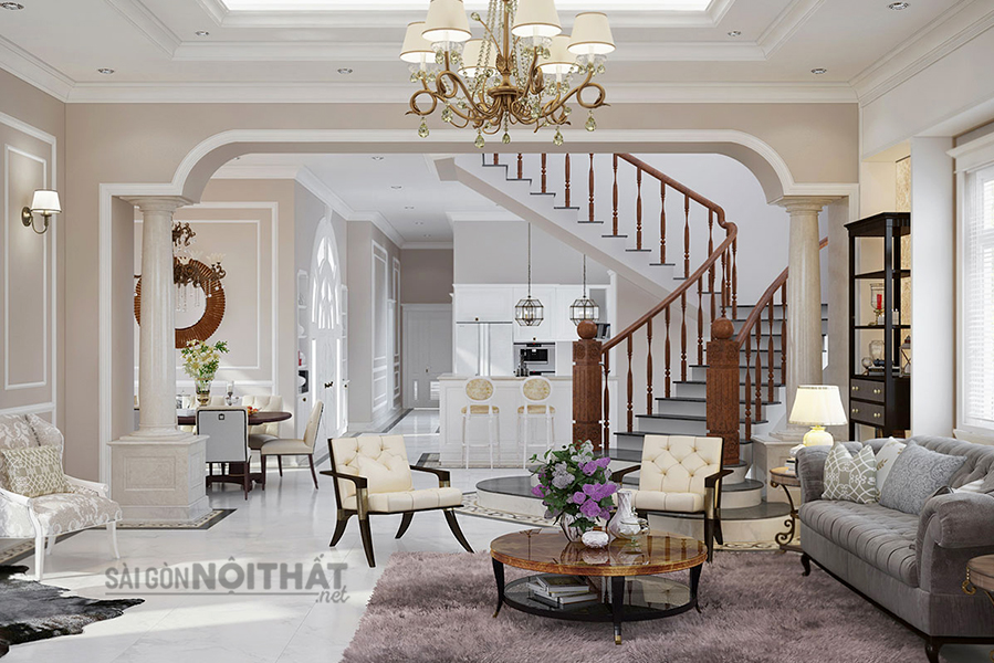 B&iacute; quyết thiết kế nội thất biệt thự liền kề độc đ&aacute;o, ấn tượng